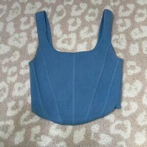 Wilfred Sculpt Knit Bustier Tank | S